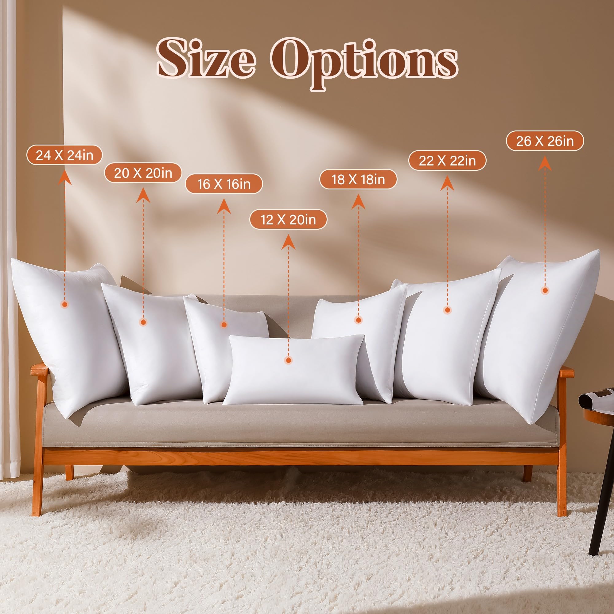Downstoria interior features down-proof fabric for durable, breathable construction