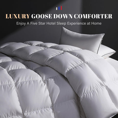 DOWNSTORIA noiseless shell showcases 430TC fabric for quiet, undisturbed sleep.