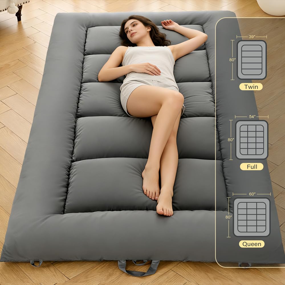 DOWNSTORIA peachskin fabric futon cover offers soft, breathable comfort.
