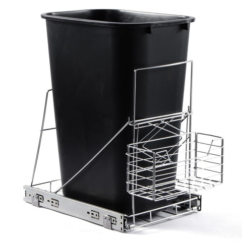 DOYOQI pull-out under-cabinet kit with smooth glide for easy disposal.