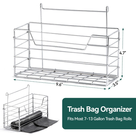 DOYOQI slide-out shelf maximizes space while concealing waste.