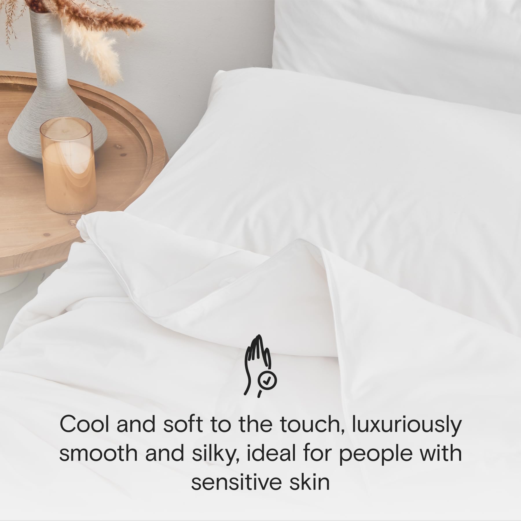 DOZ All Season Cooling Comforter is Oeko-Tex certified for safe, chemical-free comfort.