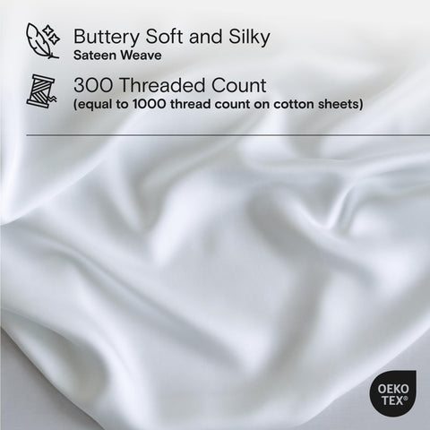 DOZ by SIJO duvet cover with eight loops and hidden zipper for secure bedding.