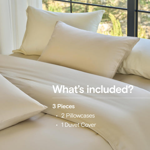 DOZ by SIJO bamboo viscose fiber detail highlights sustainable, silky fabric.