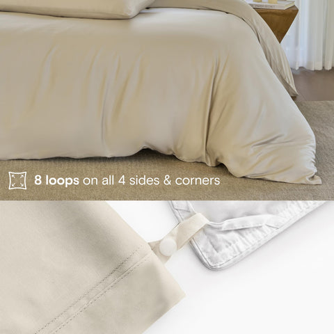 DOZ by SIJO sateen weave close-up reveals buttery softness against the skin.