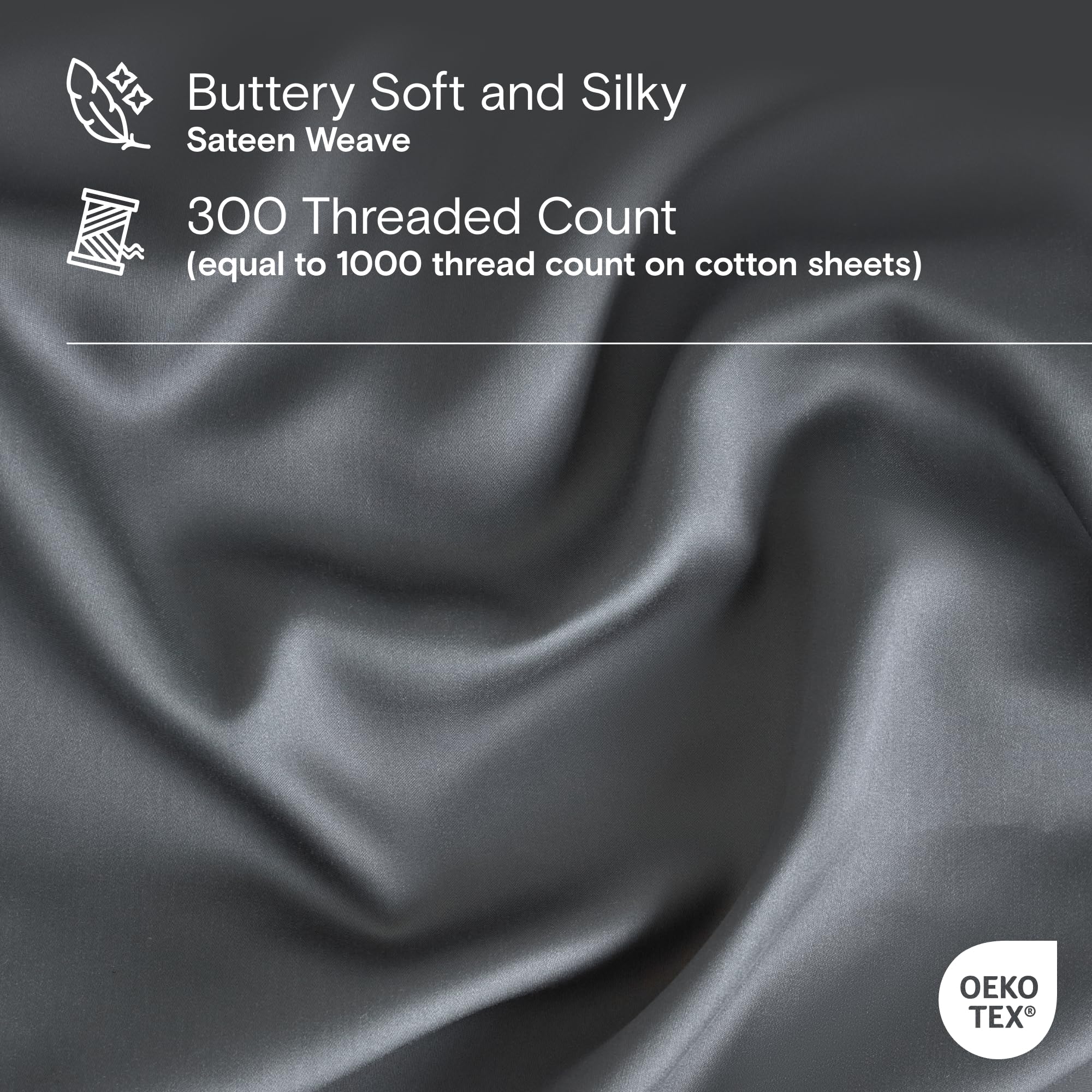 DOZ by SIJO sheet set storm-queen bed-on-bed setup for comfort.