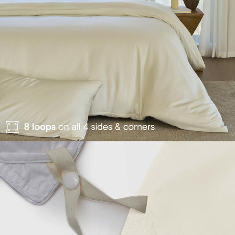 DOZ cooling and breathable fabric demonstrating moisture-wicking for warm nights