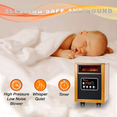 DR-968 remote control and easy-access buttons for convenient operation
