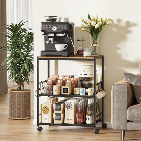 Draelibor versatile-mobile-cart suitable as coffee bar or drinks cart