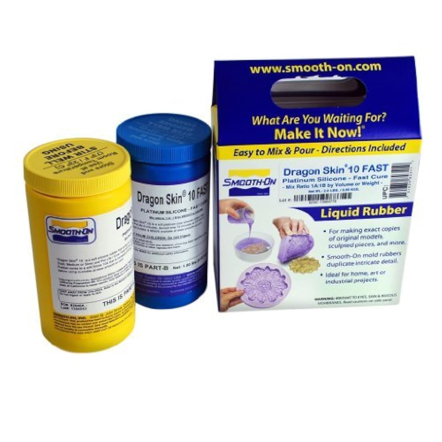 Dragon Skin 10 Fast pour demonstrates smooth addition-cure silicone for FX skin effects.