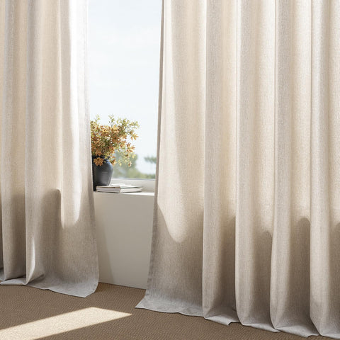 Machine-washable curtains for quick refresh and easy care.