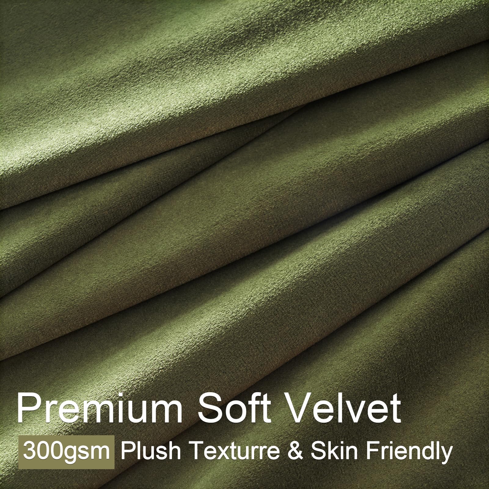 Drapenova pinch-pleat drapes front view for an elegant living room silhouette.