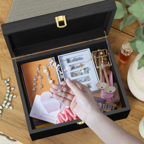 DRASTAR minimalist design complements modern decor and organization.