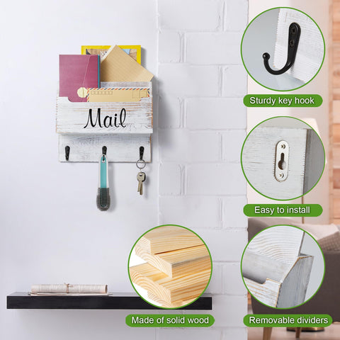 DRASTAR removable divider lets you customize mail storage.
