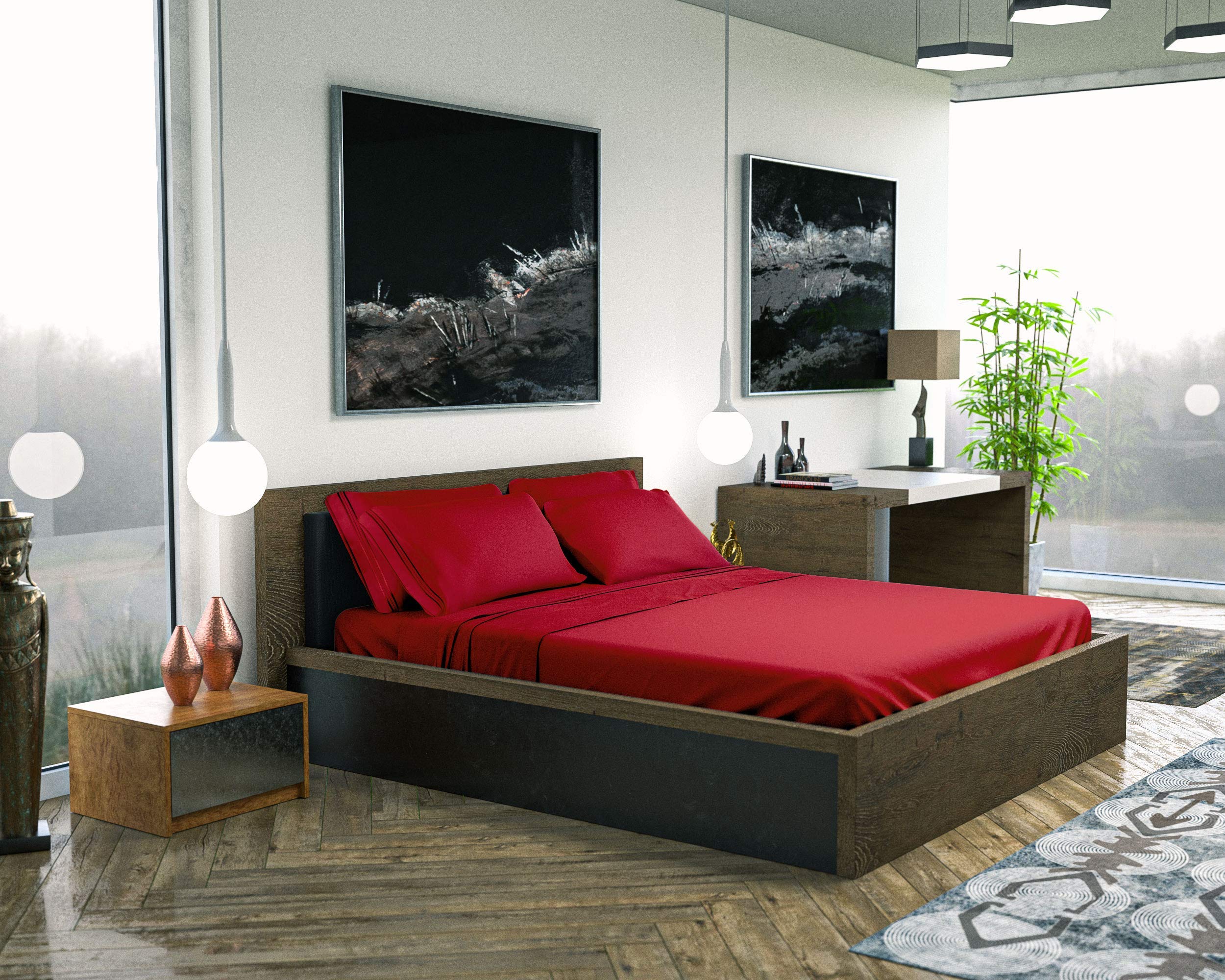 DREAMCARE deep pocket up to 21 inches fits thick mattresses.