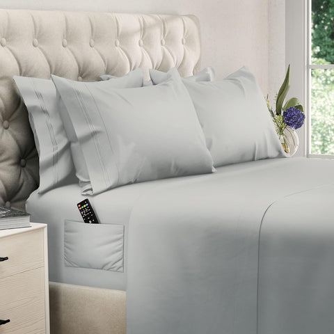 DREAMCARE king size sheets 6pc pack for a hotel-inspired upgrade.