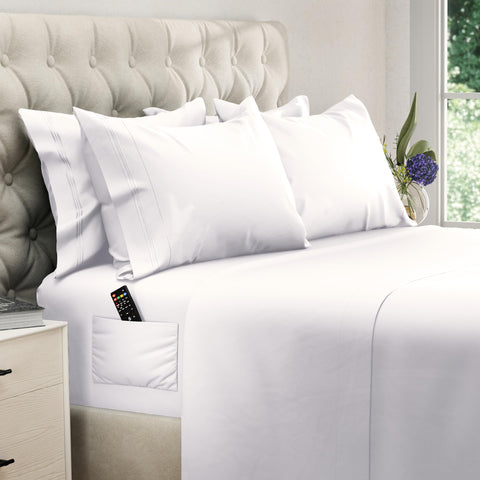 DREAMCARE King Size Sheets Set packaging showing quality and promise of soft microfiber for cool comfort
