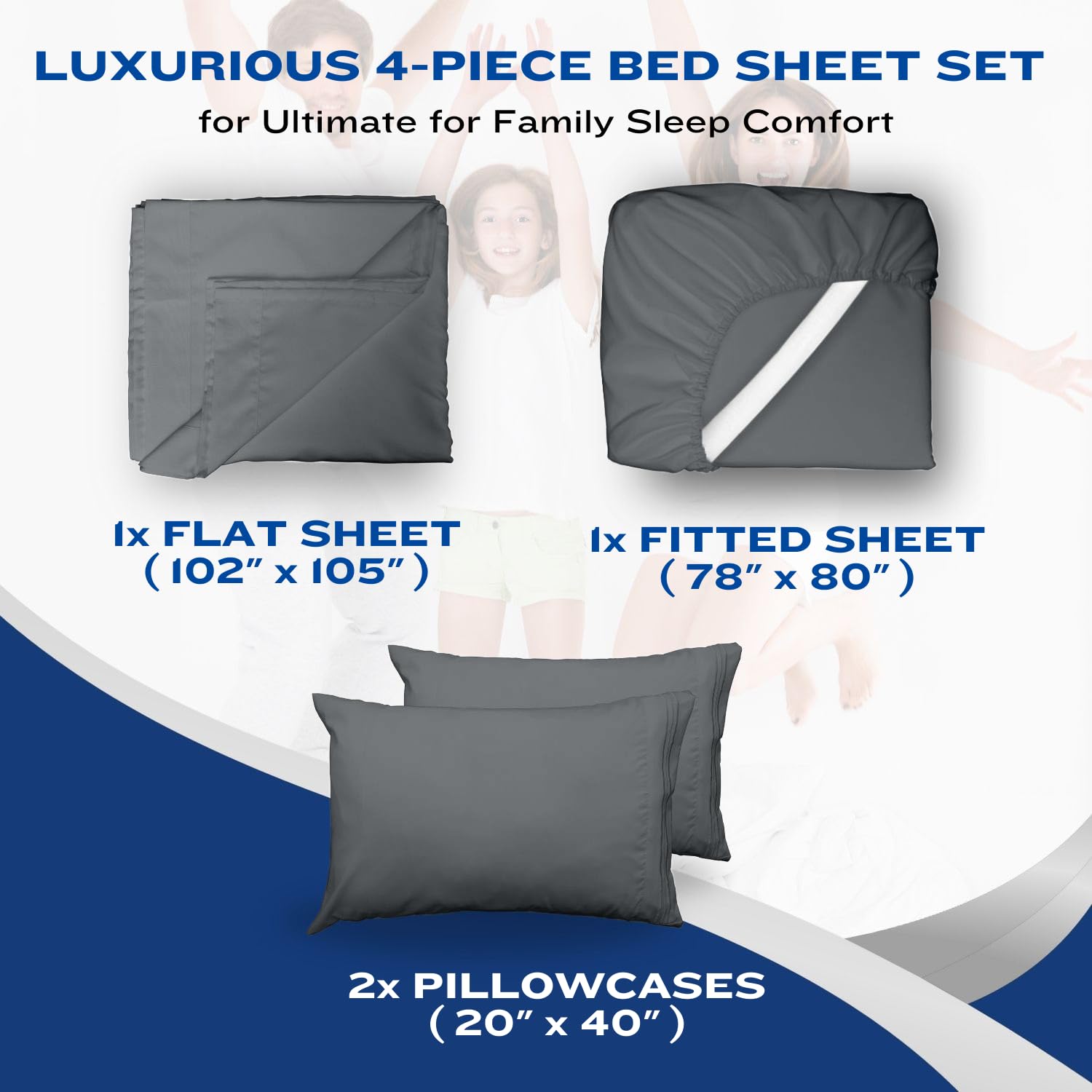 DREAMCARE microfiber dries quickly after washing for busy households.