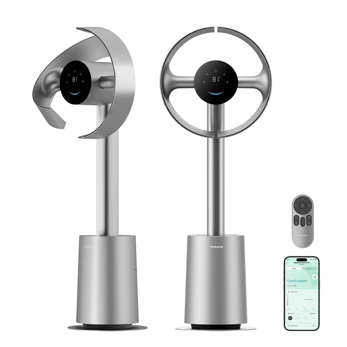 DREAME MF10 with GyroWing tilt for 270° room coverage