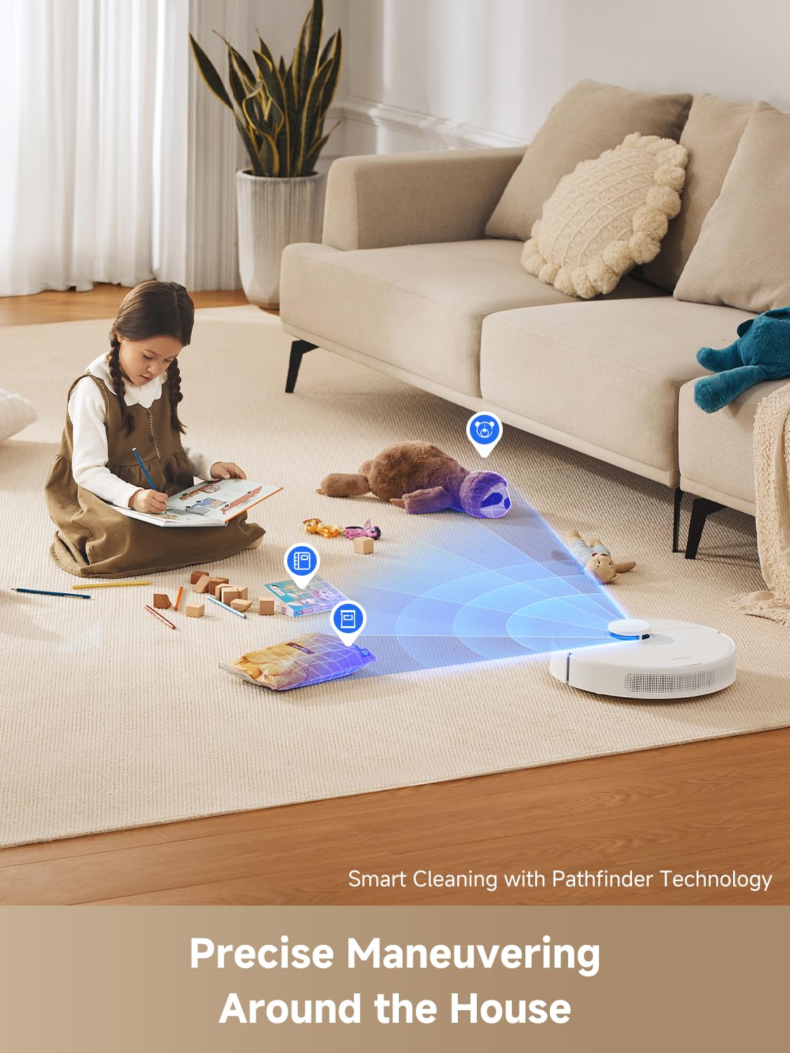 DREAME D10 Plus Gen 2 via Dreamehome app for on-the-go control