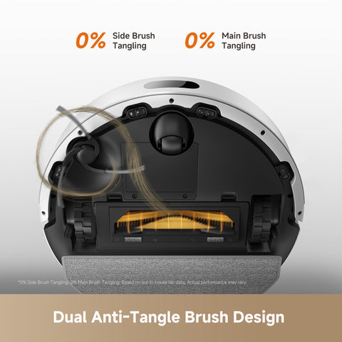 DREAME D20 Air Plus 4L dust bag powers long hands-free use.