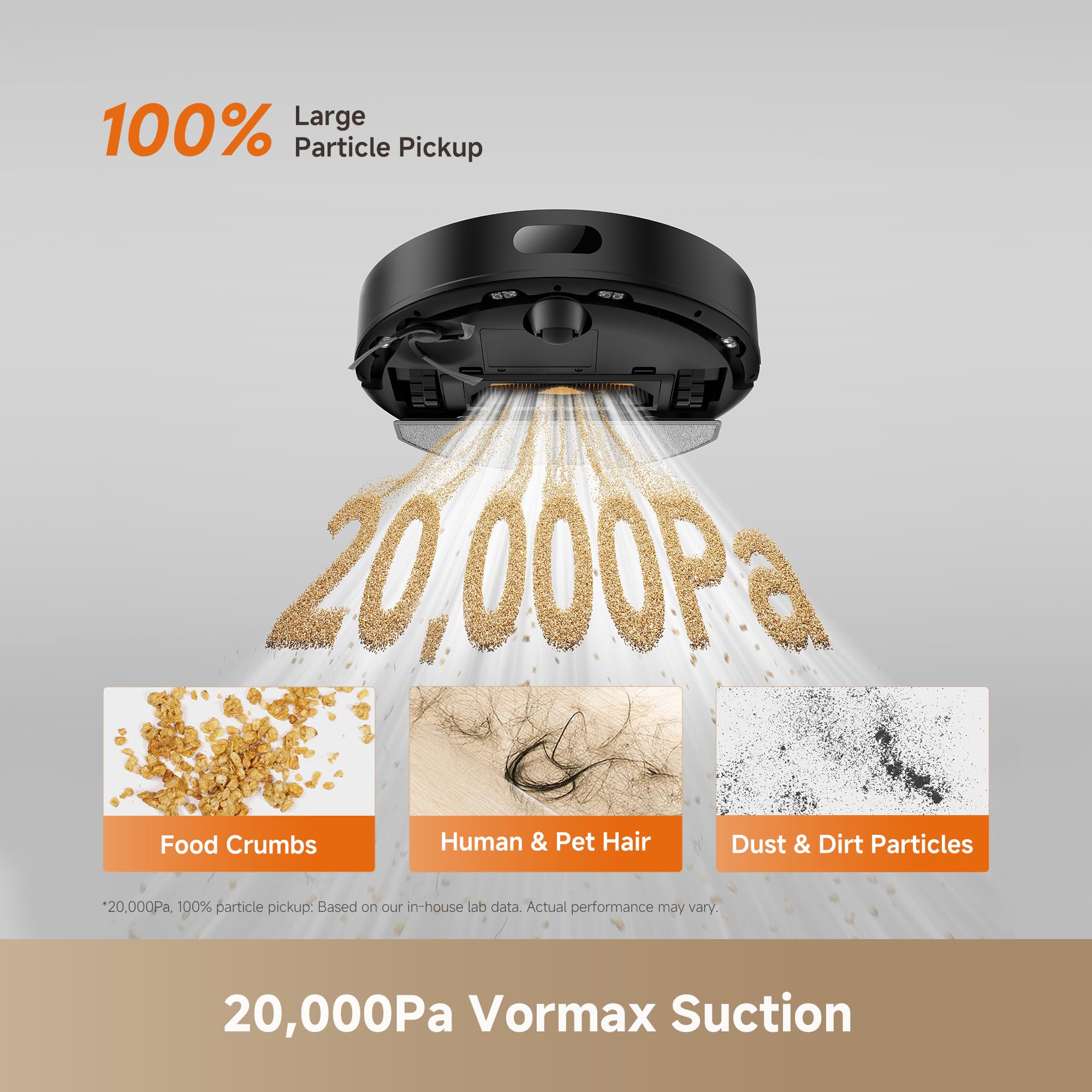 DREAME D20 Air Plus auto-empty dock enables hands-free maintenance between sessions.