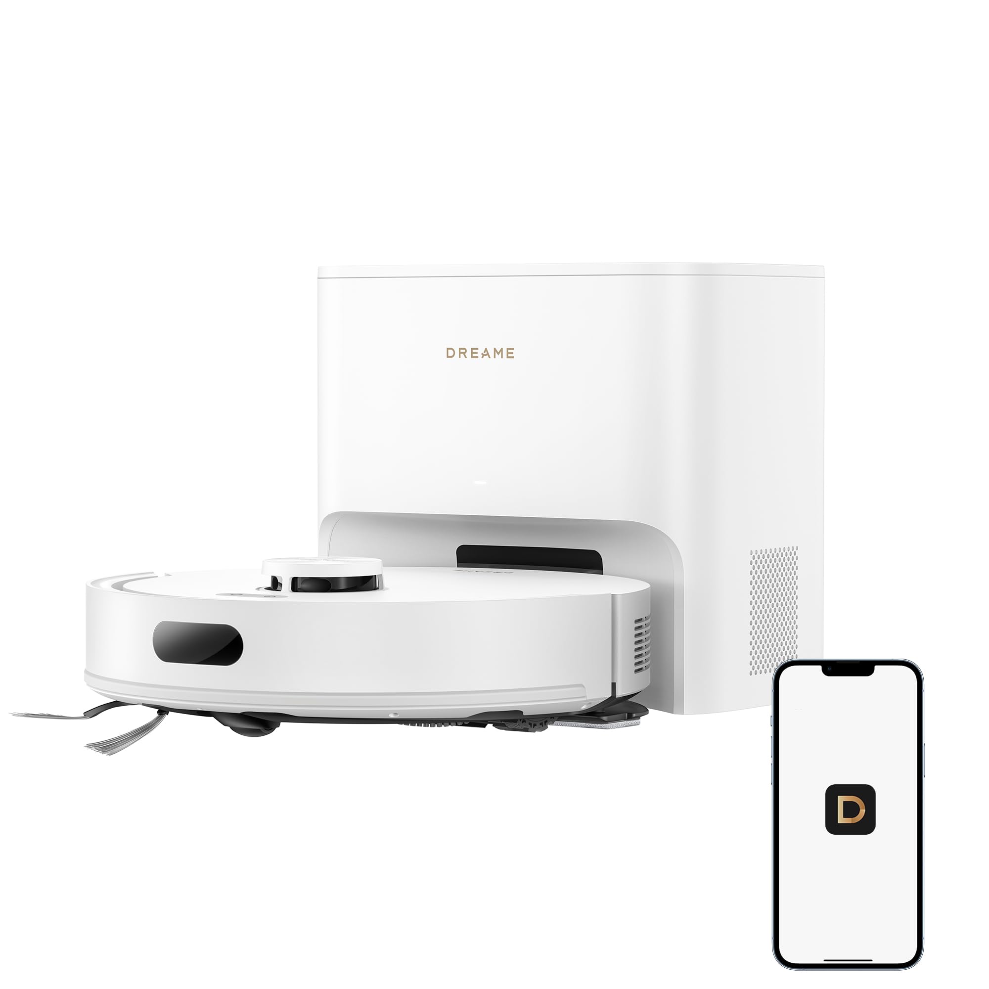 DREAME D20 Air Plus robot vacuum with strong suction for deep cleaning.
