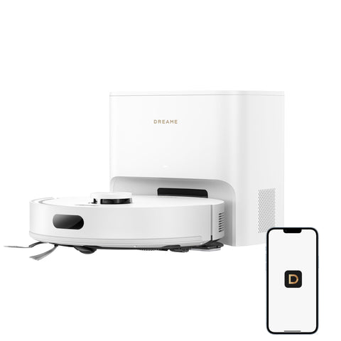 DREAME D20 Air Plus robot vacuum with strong suction for deep cleaning.