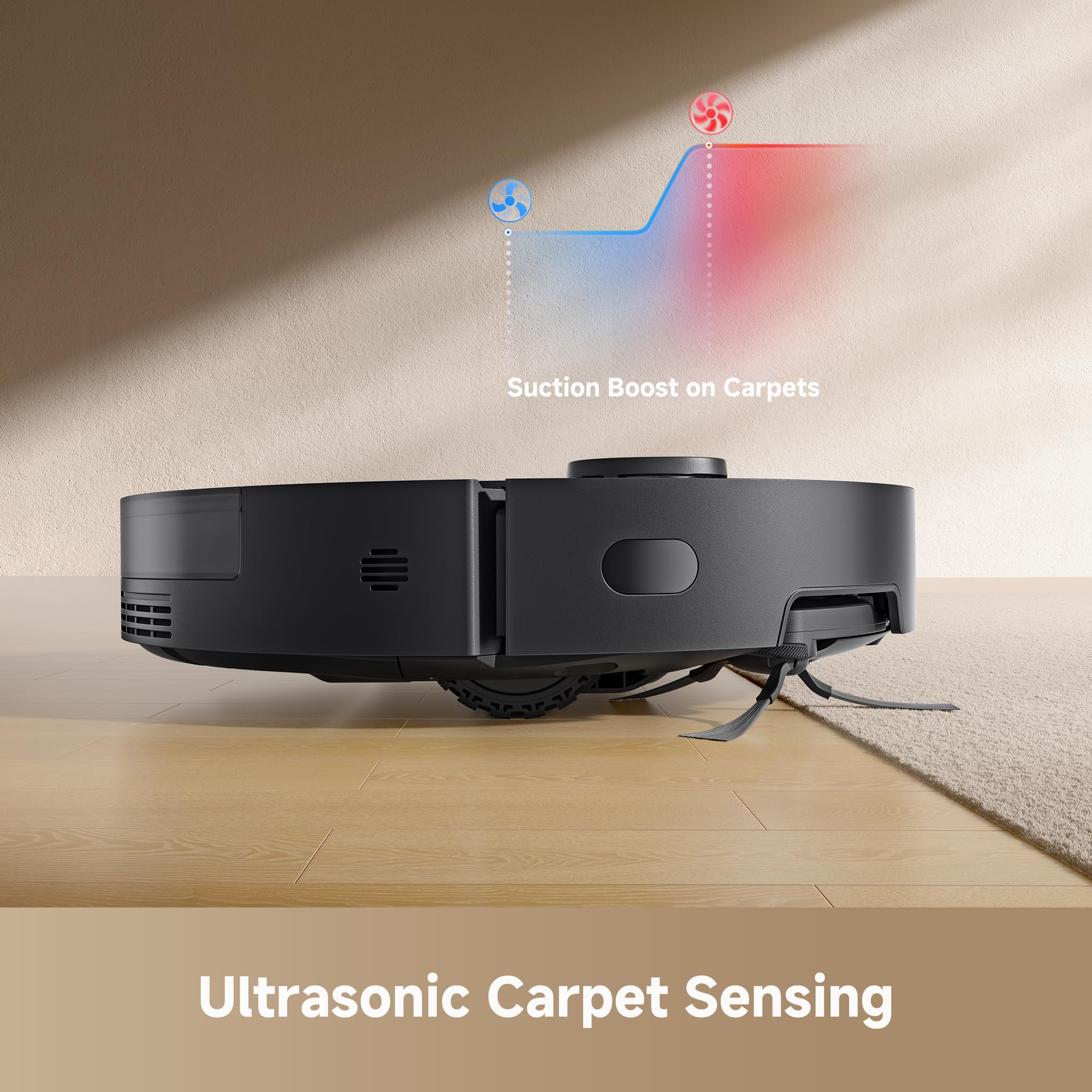 DREAME D20 Pro Plus smart pathfinder maps rooms and avoids obstacles.