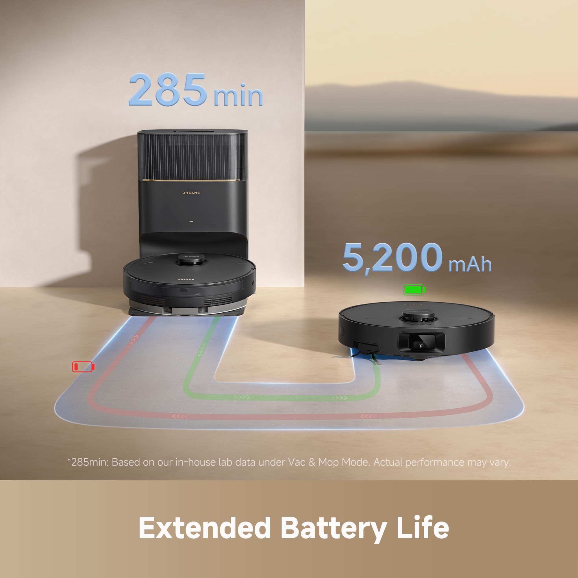 DREAME D20 Pro Plus voice app control for hands-free operation.