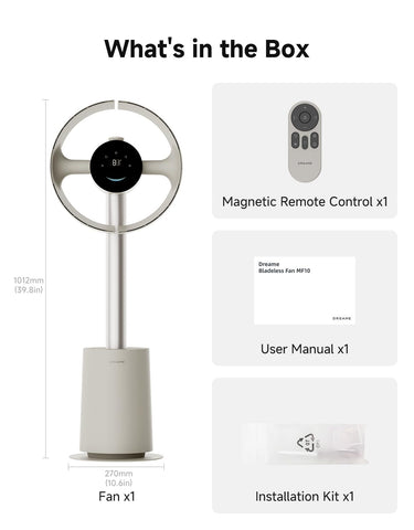 DREAME MF10 270-degree coverage in action within a living room setup.