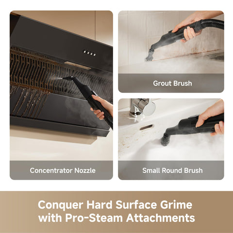 DREAME N20 hard surface attachments tackle kitchen grease