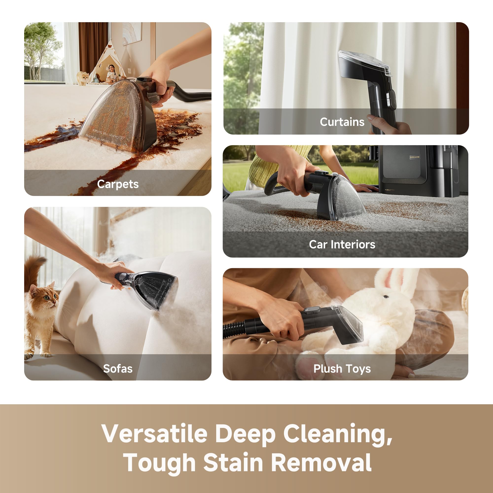 DREAME N20 side view demonstrates compact portability for home cleaning