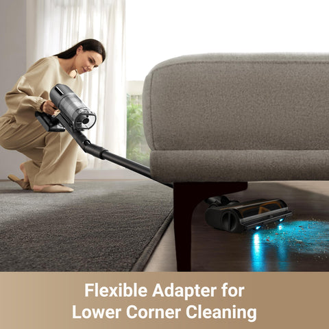 DREAME Z30 4-in-1 cleaning versatility for stairs and car interiors