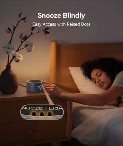 Dreamegg wake-up sounds with nature and lullabies for gentle mornings.