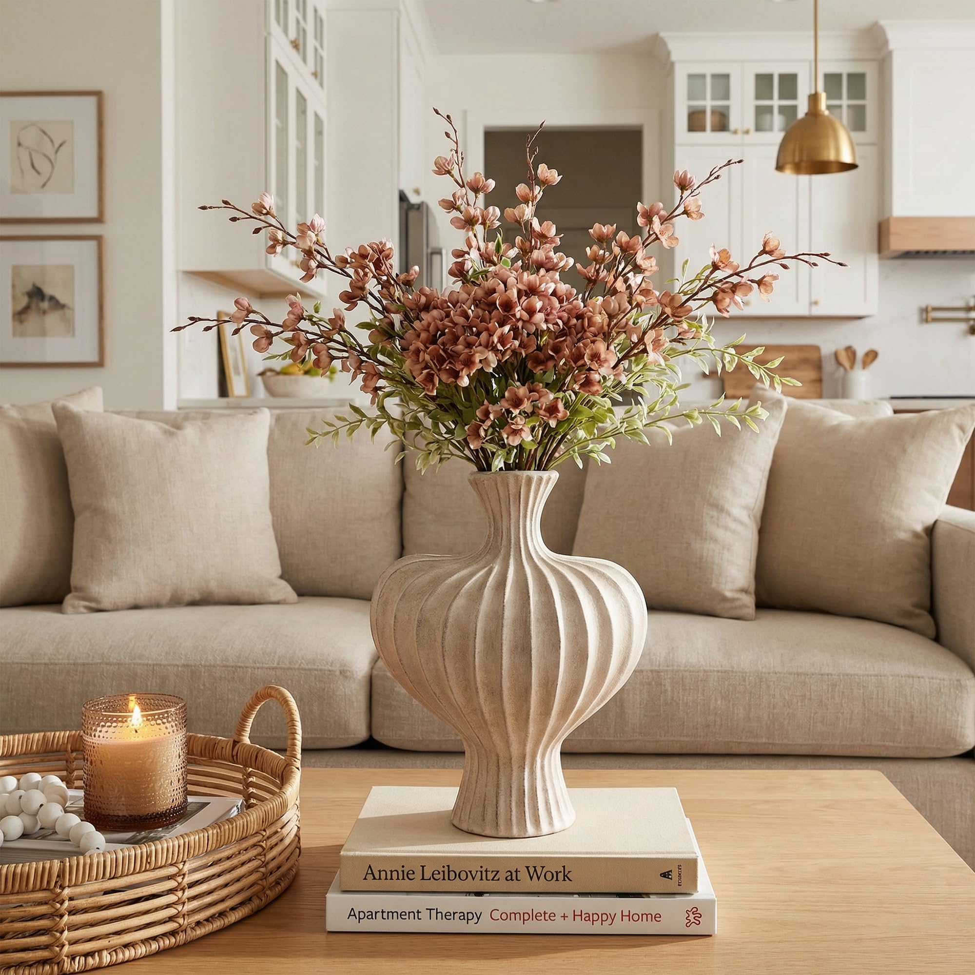 DREAMLOOM fireplace display brings warmth and seasonal charm.