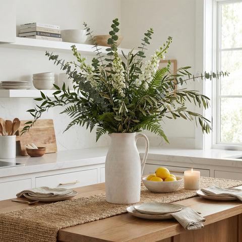 DREAMLOOM handmade vase variation adds authentic artisan character.