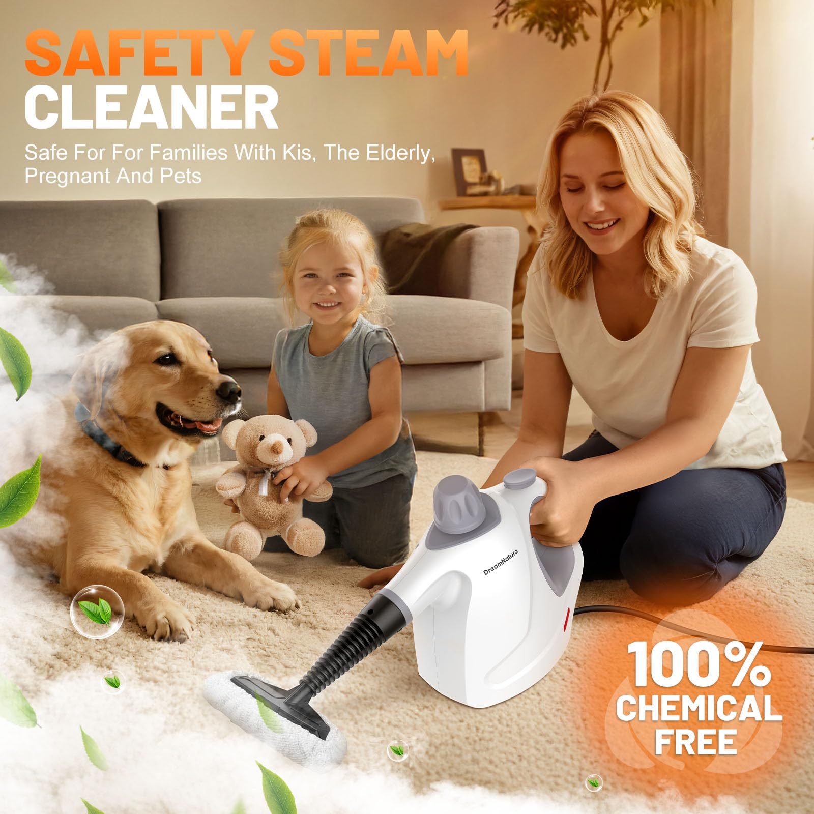DreamNature 11-piece accessory kit for hard-to-reach areas