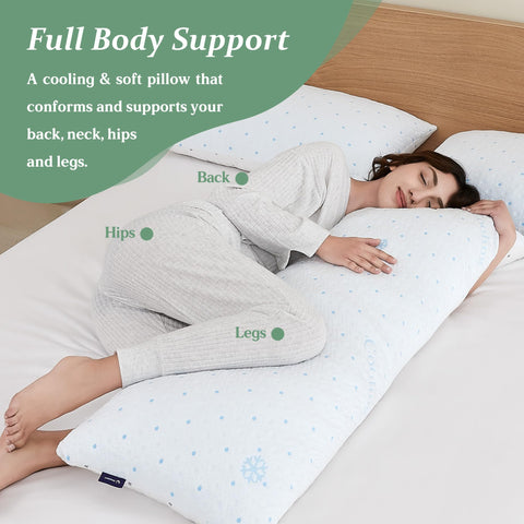 Dreamood washable outer pillowcase for easy maintenance.