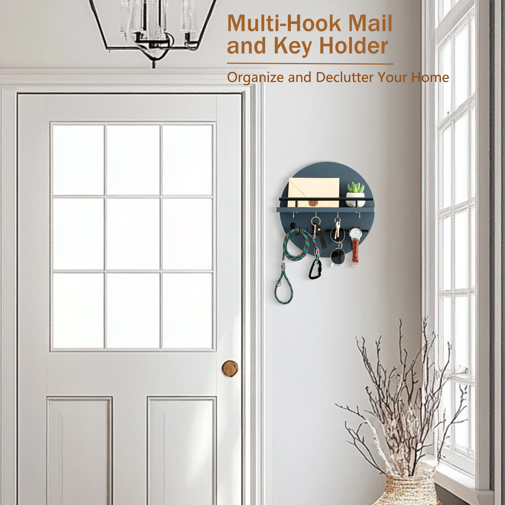 dreampossible daily-use organization idea keeps keys and mail tidy