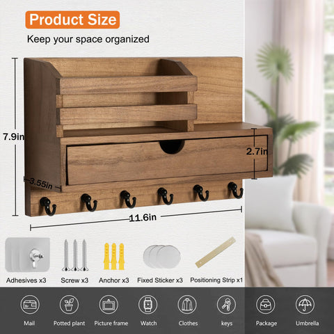 Dreampossible rustic farmhouse wood finish enhances warm home style.
