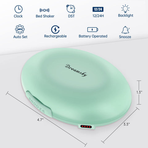 DreamSky backlit display for easy nighttime viewing
