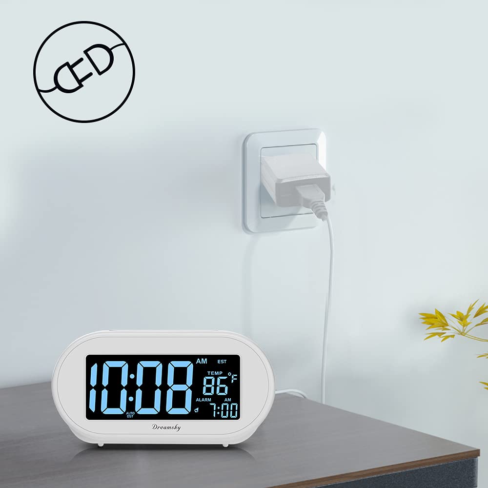 DreamSky clock supports DST and four US time zones.
