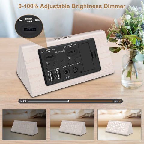 DreamSky auto DST feature automatically updates time.