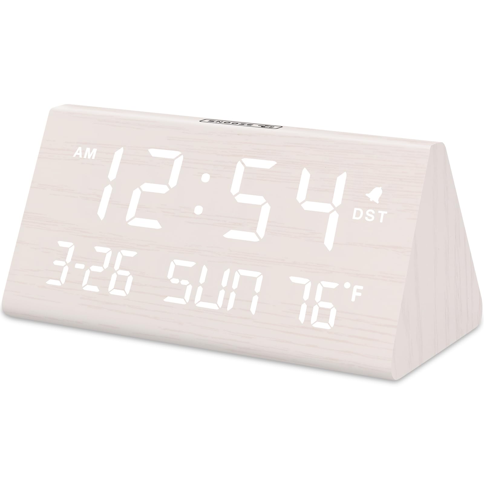DreamSky digital alarm clock display with large numbers for easy viewing.