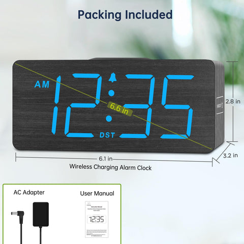 DreamSky DST-capable clock preserves settings after power outages
