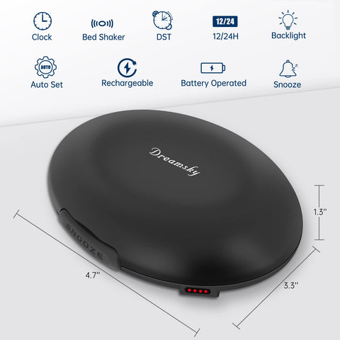 DreamSky five-minute alarm with nine-minute snooze for flexible mornings