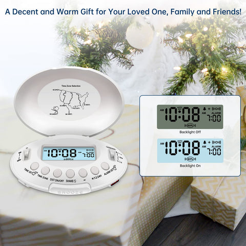 DreamSky snooze and shake-off function for extra rest.