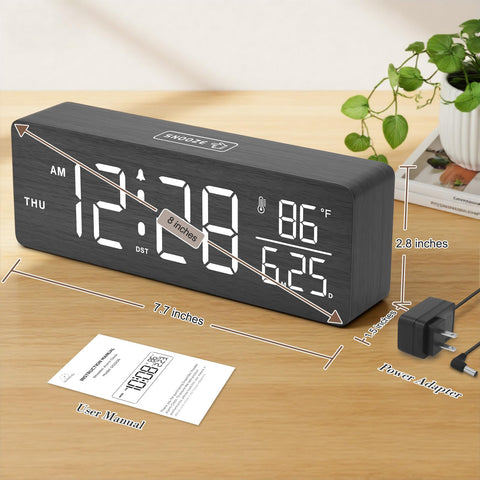DreamSky wooden decor clock suitable for office or living areas