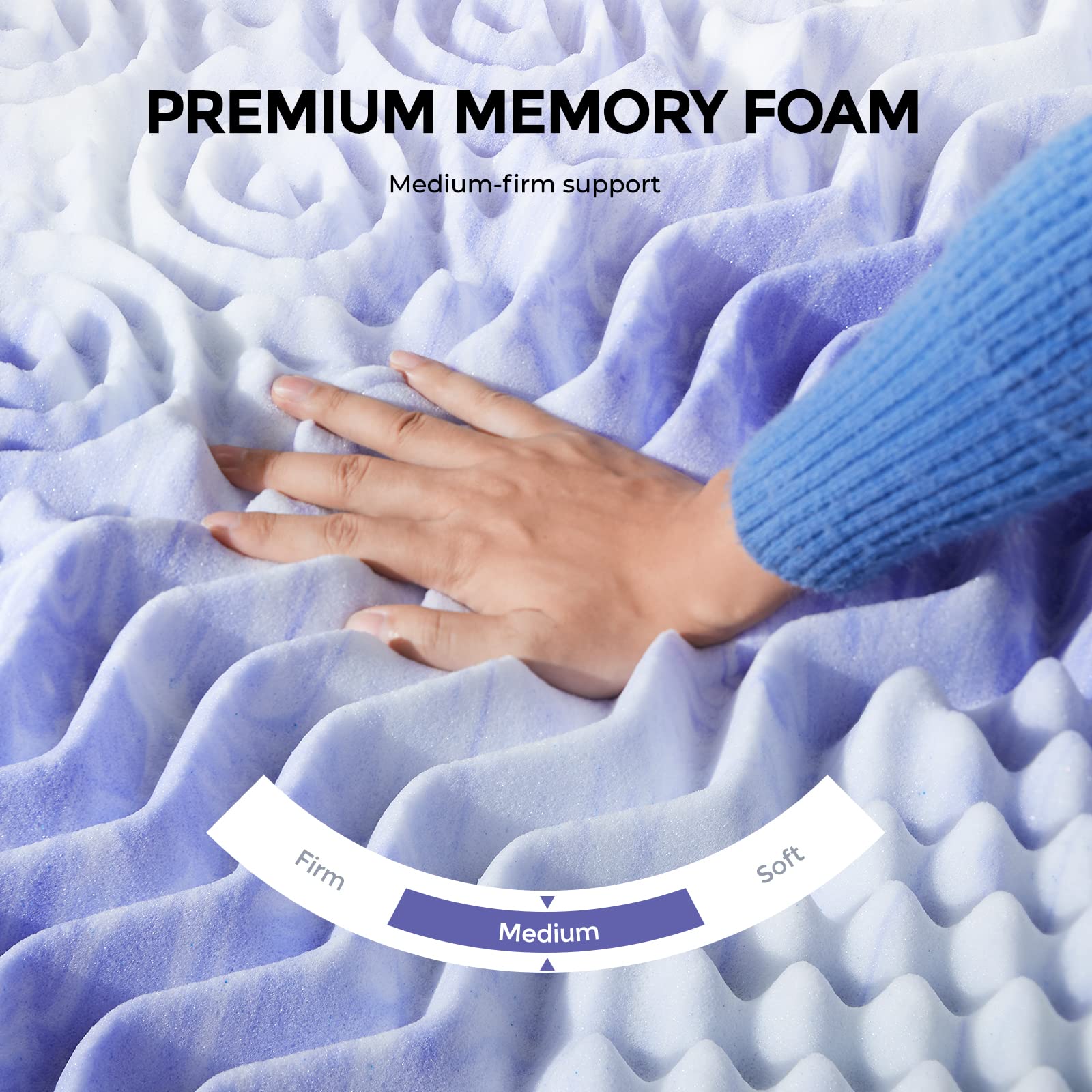 Dreamsmith queen topper extends mattress life by adding a protective, comfortable layer.